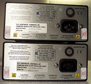 1.55um FP laser source instrument, SMF with ST interface, ILX model: MPS-8012