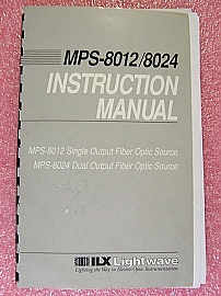 1.55um FP laser source instrument, SMF with ST interface, ILX model: MPS-8012
