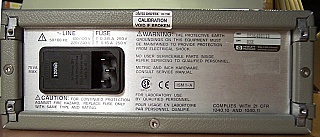 Agilent 83430A 2.5Gb Lightwave transmitter. 1549.8nm, about 1mW DFB laser source.
