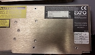 EXFO IQ-2400 WDM LASER SOURCE, 1582.02nm,  Model: IQ-2404BLD-62-P3-EA      D-1.1