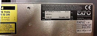 EXFO IQ-2400 WDM LASER SOURCE, 1561.42nm,  Model: IQ-2403BLD-37-P3-EA      D-1.1