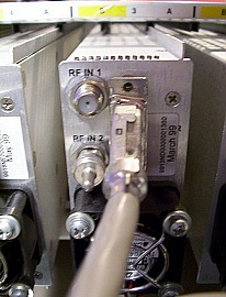 DWDM 200GHz-spacing 7-ch 10dBm laser sources(1551-1561nm).  ANTEC LASER II TRANSMITTER, SC/APC adapters.
