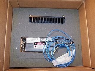 1319nm >200mW CW single frequency laser source, including laser source module 125N-1319-200 and power supply 125/6-OPN-PS