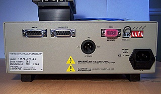 1319nm >200mW CW single frequency laser source, including laser source module 125N-1319-200 and power supply 125/6-OPN-PS