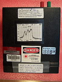 JDS 988nm laser source. About 0dBm. Assembled by JDS.