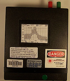 JDS 978nm laser source. About 0.38dBm. Assembled by JDS.