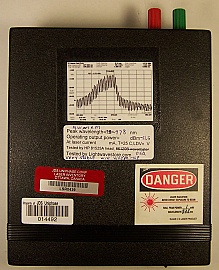JDS 978nm laser source. About -31dBm. Assembled by JDS.