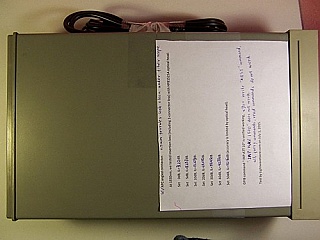 HP 8156A Optical Attenuator, 1200 to 1650nm .With 2 SC/APC connectors