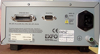 EXFO FVA-3100 Variable attenuator.1200-1650nm.  'BW' model : optimized for spectral flatness. With two new FC/PC optical adapters at front panel. 9/125um SMF. P/N: FVA-3100-BW-EI, version F.