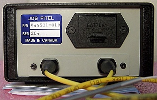 980nm/1480nm Manual Variable attenuator,  with 2 FC/APC connectors. JDS VA4 series.
