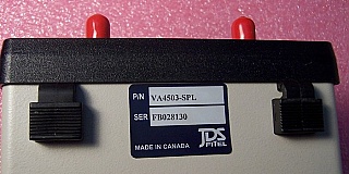 1300nm/1550nm Manual Variable attenuator, with 2 ST optical adapters. JDS VA4 series. JDS P/N: VA4503-SPL