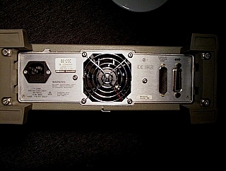 HP 86120C  multi-wavemeter, 1270 - 1650 nm, with FC/PC optical interface.