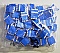 LC to LC quad adapter. With ceramic internal sleeve.  For both SMF and MMF. FOAC ADAPTER LC/PC BLUE QUAD FLANGELESS. Tyco P/N: 1695790-1