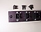 SC-SC 6-fiber simplex connector panel . Bronze internal sleeve.