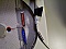 Circular Chart Recorder for Temperature and Humidity. With sensor head. Without power adapter. Sell 'As Is', no Warranty.