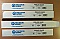 4pc Steel Feeler Gage. Thickness: 0.007 inch. Precision Brand UNC No: 19309.