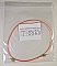 LC/PC-LC/PC 1-meter 62.5um MMF jumper, with 900um-buffered fiber. P/N: SX-LC/LC 62.5MM 0.9mm - 1m PVC Orange