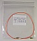 LC/PC-LC/PC 1-meter 50um MMF jumper, with 900um-buffered fiber. P/N: SX-LC/LC 50MM 0.9mm - 1m PVC Orange