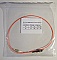 LC/PC-ST 1-meter 50um MMF jumper, with 900um-buffered fiber. P/N: SX-LC/ST 50MM 0.9mm - 1m PVC Orange
