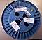 2.177km Lucent dispersion-compensating-fiber (DCF), in raw fiber roll. Model number is unknown