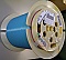 19.9km Lucent truewave fiber spool. With FC/APC connectors