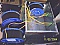 Empty metal test box/enclosure without fiber spool  made by Siecor. FC/APC interface