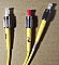 1x2 coupler. With three FC/PC connectors.  AMP/TE model: 7-107798-2. 'Sell As Is', 'No return'