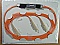 50%/50% 1310nm broadband 1x2 coupler/splitter. With 62.5/125um MM fiber. With 3 SC/PC connectors. Koncent P/N: MMWC-A-1310-62.5/125-4-1X2-50-SC/PC
