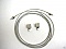 850nm pair of HFBR-1402 LED emitter and HFBR-2402 receiver , SMA interface