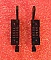 A pair of 7-pin butterfly terminal/socket with clamp,  to make 14-pin butterfly laser mount. 0.125” long leads. Azimuth P/N: 5253-100-7-S2  and P/N: 5253-100-7-R2