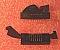 7-pin butterfly terminal/socket with clamp,  to make 7-pin or 14-pin butterfly laser mount. Azimuth P/N: P/N: 5253-100-7-S2. One plastic teeth is missing or heavily bent. `Sell As Is`, `No Return`.