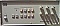 JDSU 2x4 Optical Switch, Model: SA-Z283.  ST adapters. 'Sell As Is'